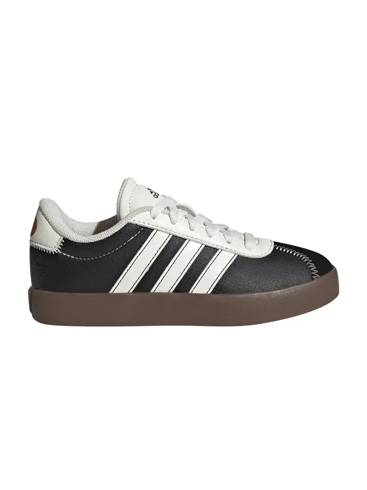 Кроссовки adidas VL Court 3.0 K 'Dia De Los Muertos Pack - Black Off White' — изображение 1 из 1, черный/белый/черный