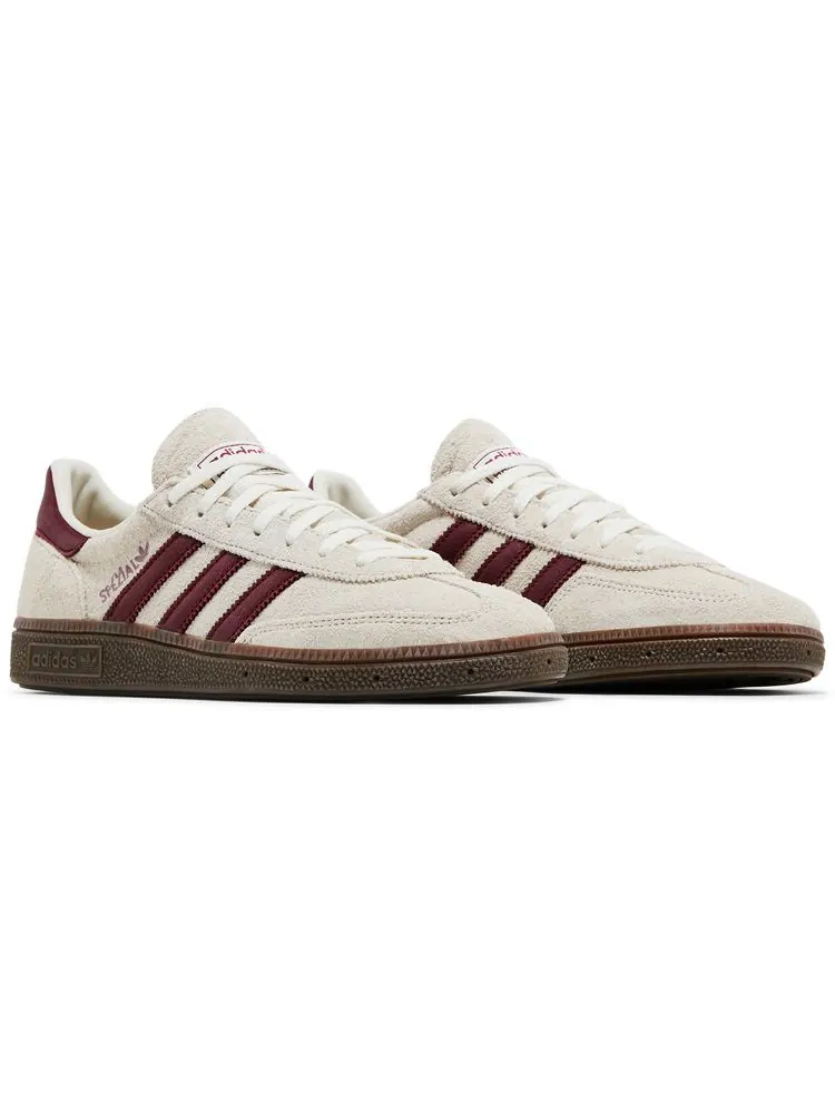 Кроссовки adidas Wmns Handball Spezial 'Off White Collegiate Burgundy' — изображение 8 из 8, бежевый