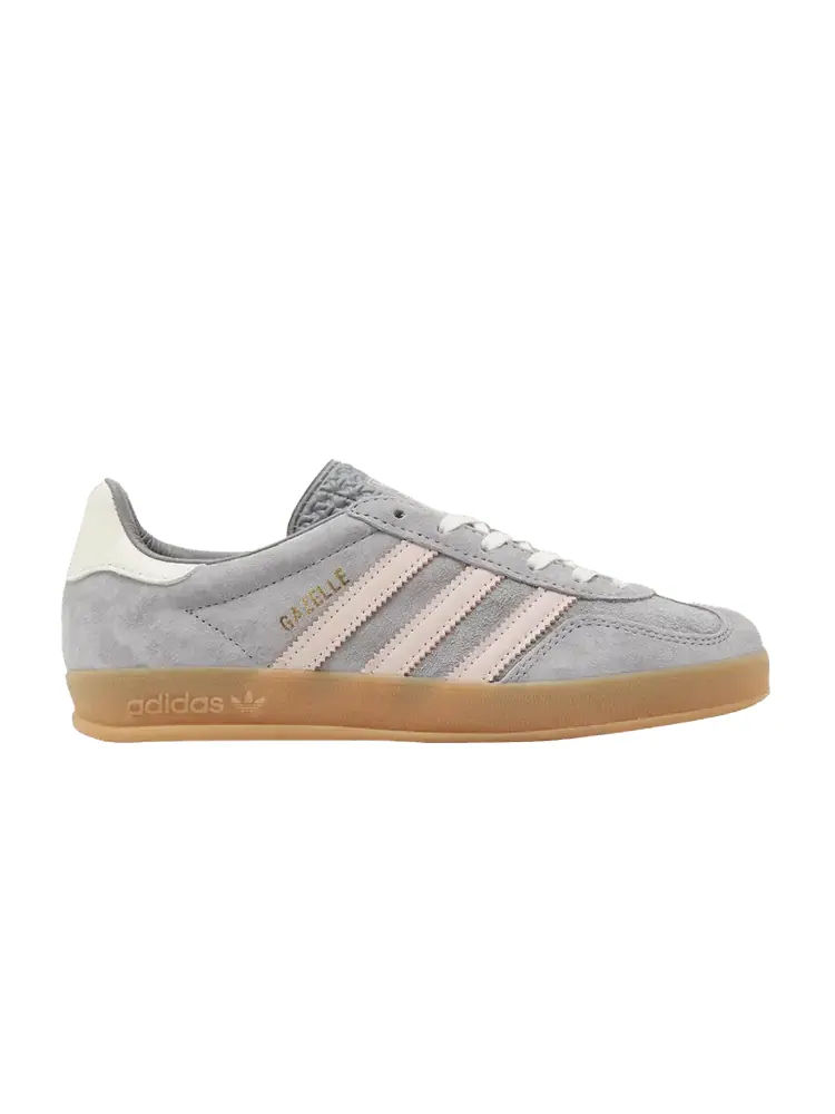 Кроссовки Wmns Gazelle Indoor 'Grey Sandy Pink' — изображение 1 из 1, серый розовый
