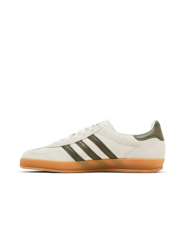 Кроссовки adidas Wmns Gazelle Indoor 'White Olive Strata' — изображение 4 из 9