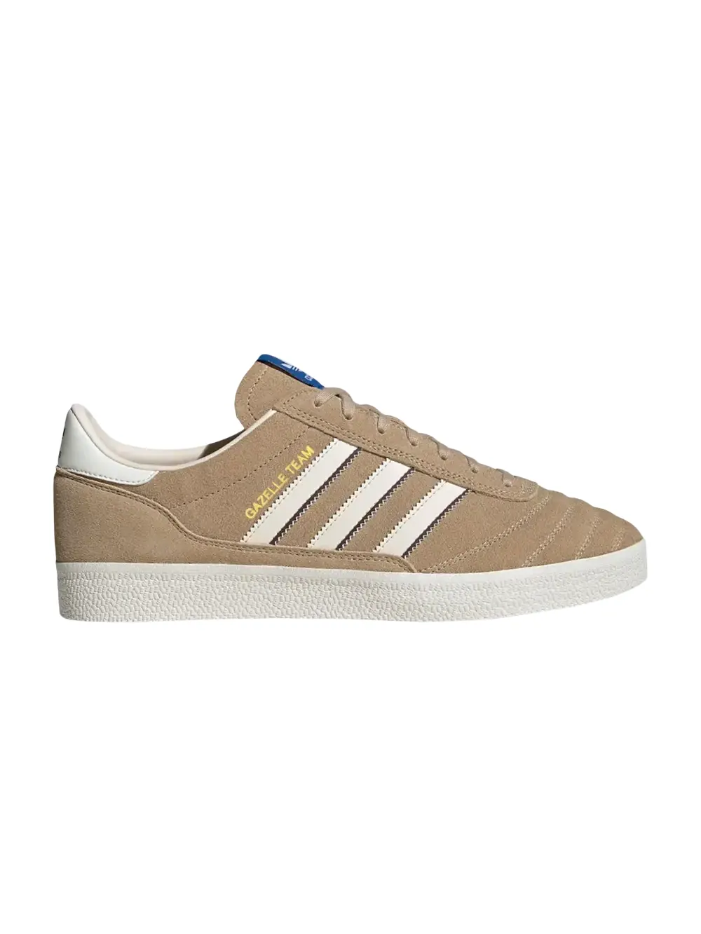 Кроссовки Adidas Gazelle Team — изображение 1 из 1, бежевый/белый/белый