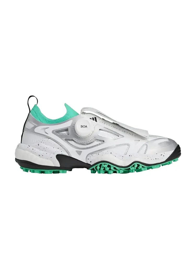 Кроссовки Stella McCartney x Wmns CodeChaos BOA Golf 'Bright Green Silver Metallic' — изображение 1 из 1