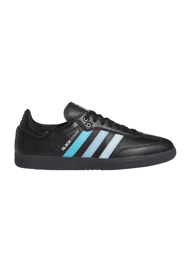 Кеды adidas Charlotte FC x Black Sheep x Samba ADV 'Carolina Kit' — изображение 1 из 1, черный/белый/синий