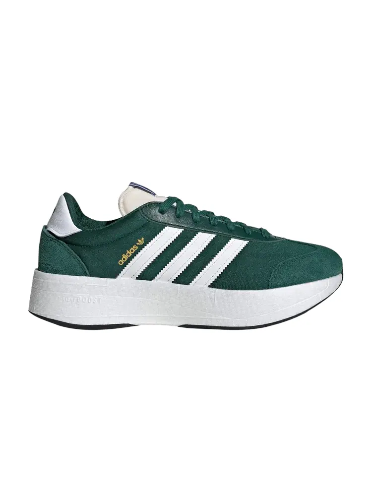 Кроссовки Adidas City RNR 'Core Green Footwear White' — изображение 1 из 1, зеленый