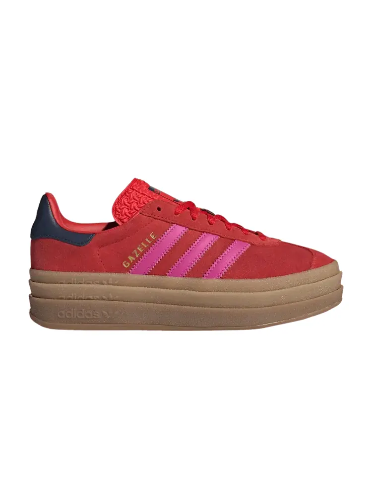 Кроссовки adidas Wmns Gazelle Bold Red Lucid Fuchsia — изображение 1 из 1, красный