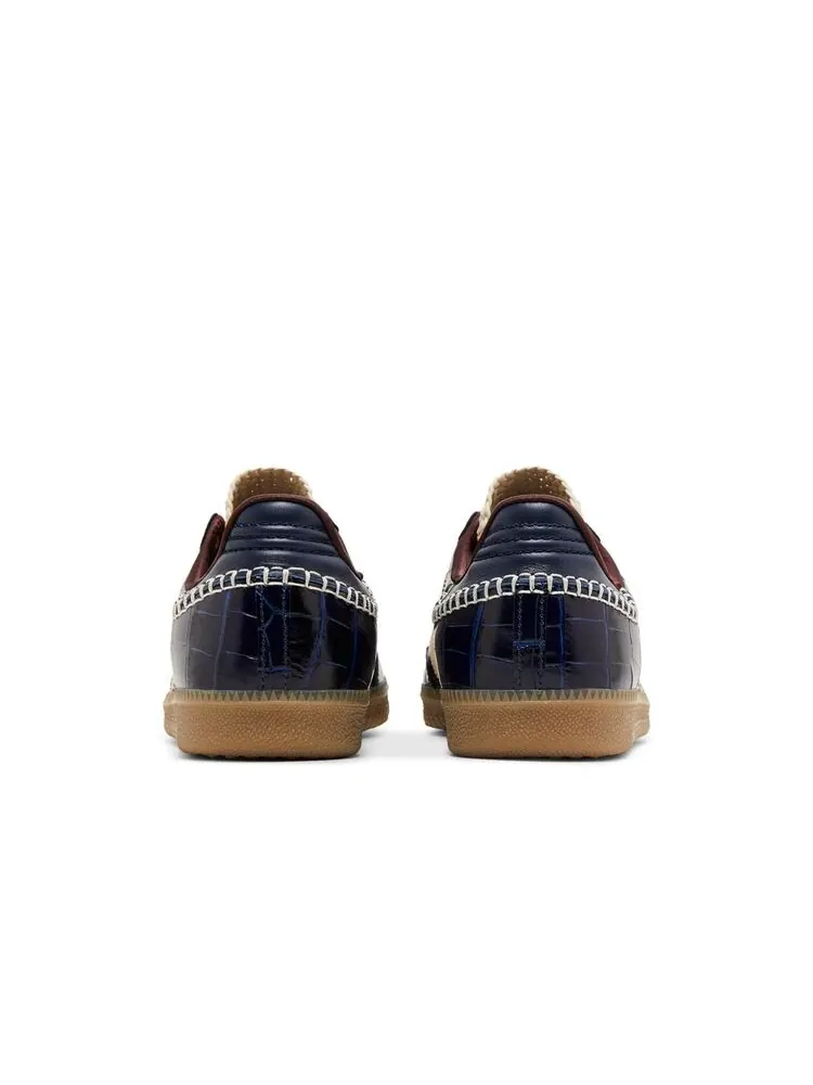 Кроссовки adidas Wales Bonner x Samba OG Croc - Collegiate Navy — изображение 6 из 6, темно-синий