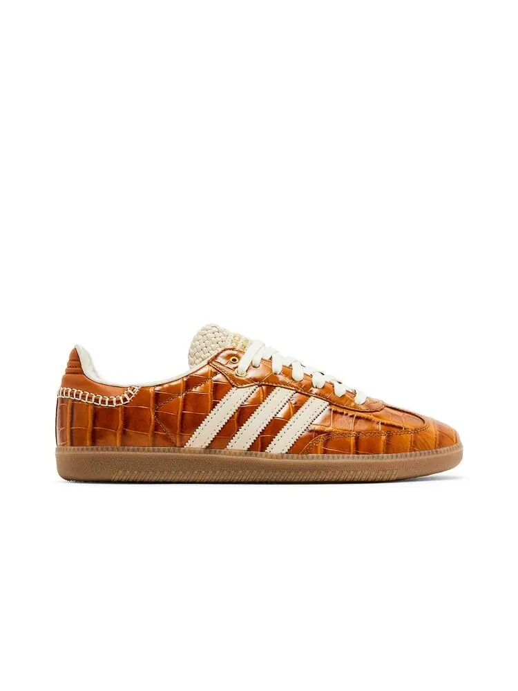 Кроссовки adidas Wales Bonner x Samba OG Croc - Night Brown — изображение 1 из 6, коричневый