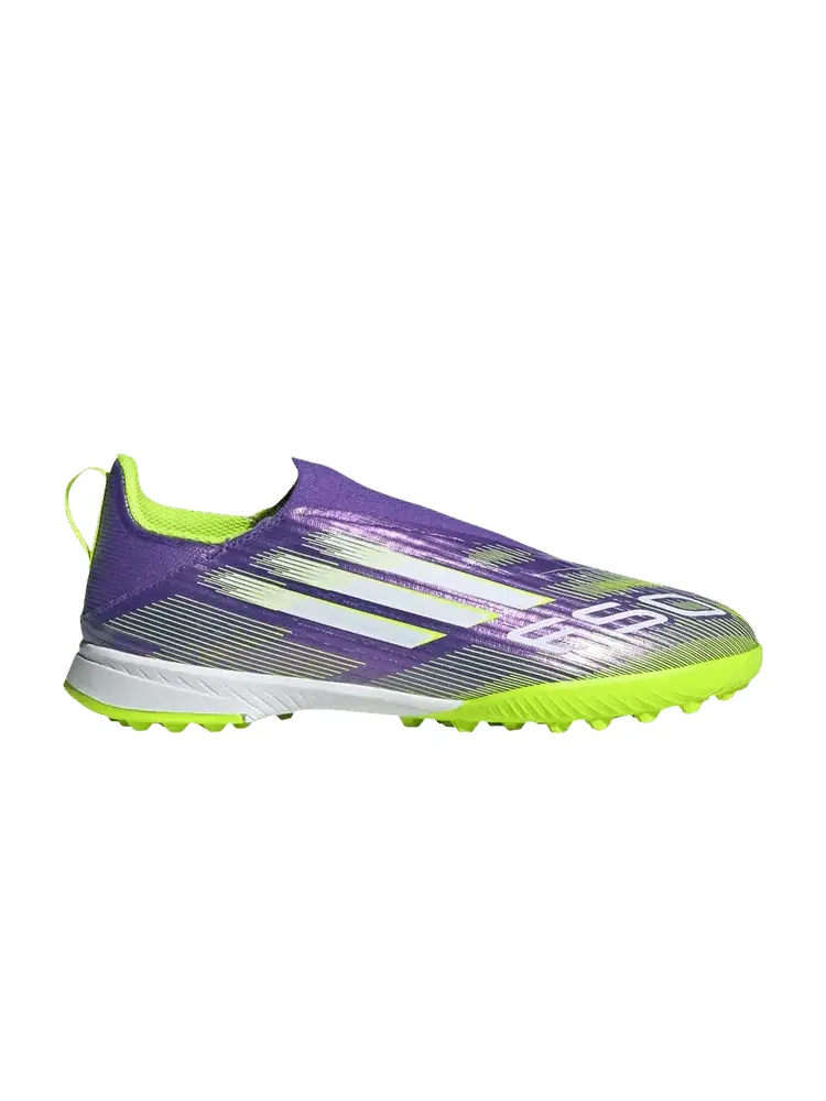 Кроссовки Adidas Adizero F50 League Laceless TF K, Radiant Blaze Pack — изображение 1 из 1, фиолетовый