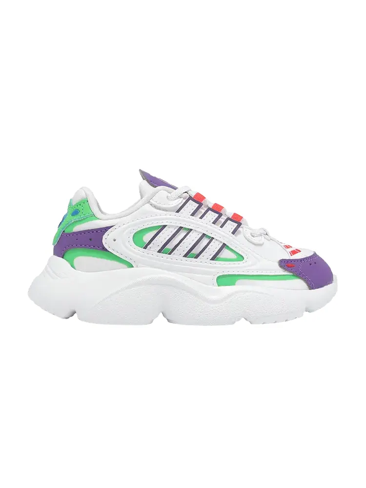 Кроссовки adidas Toy Story x Ozmillen EL C 'Buzz Lightyear' — изображение 1 из 1, белый/фиолетовый/зеленый