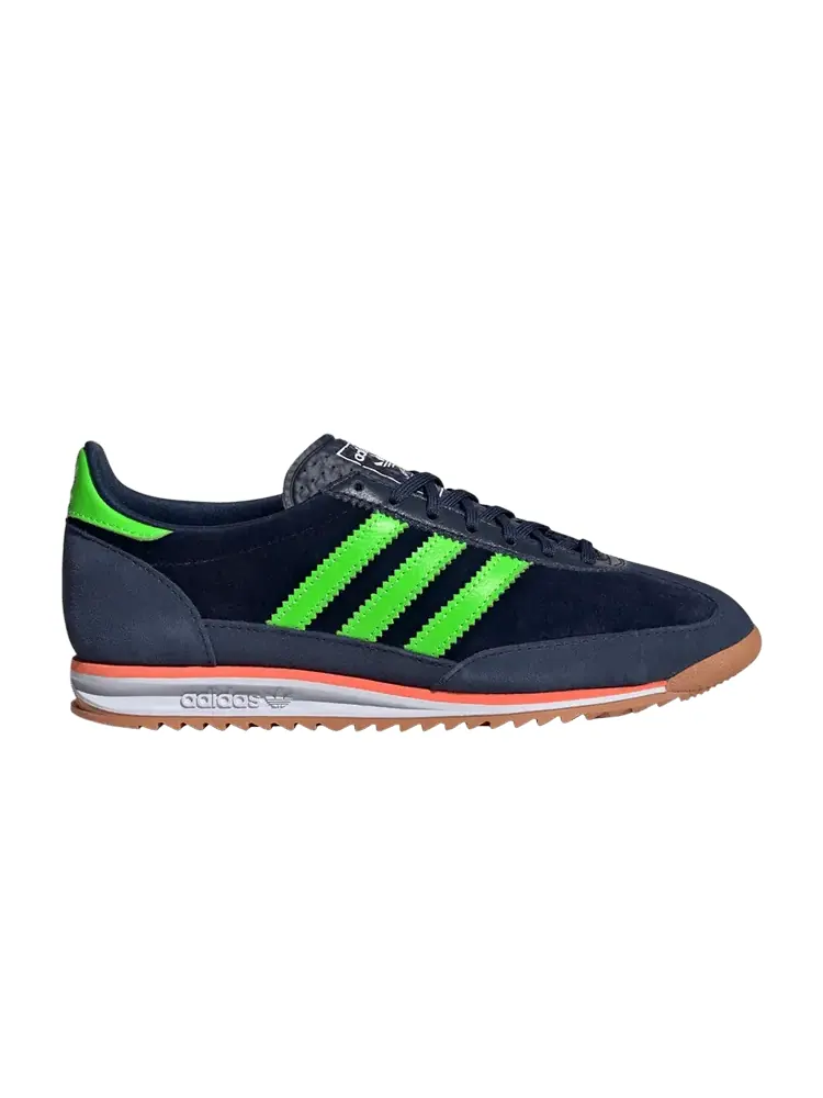 Кроссовки Wmns SL72 OG 'Night Indigo Green Velvet' — изображение 1 из 1, индиго зеленый