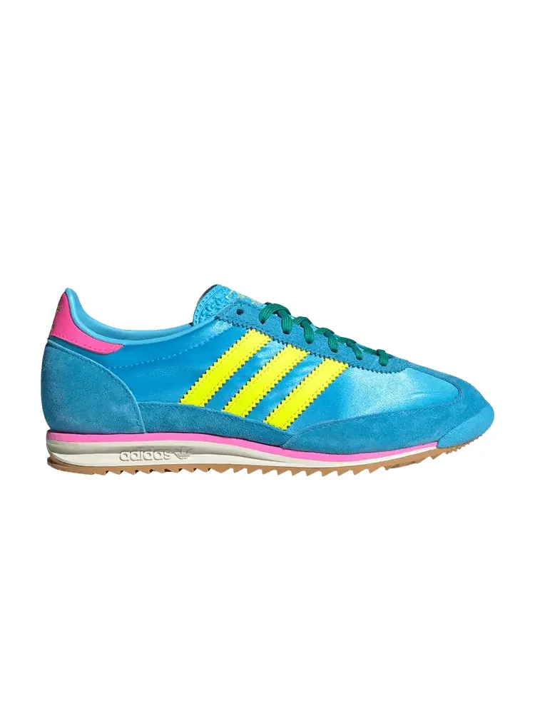 Кроссовки adidas Wmns SL72 OG 'Sky Rush Solar Yellow Satin' — изображение 1 из 1, желтый/розовый