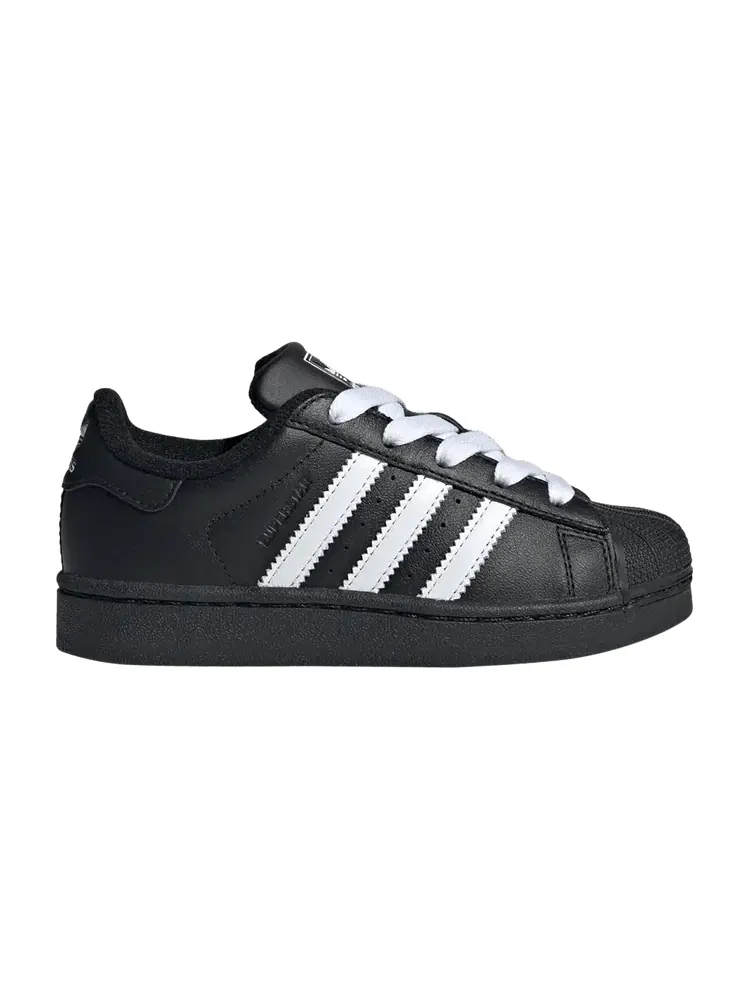 Кроссовки adidas Superstar 2 C 'Black White' — изображение 1 из 1, черный/белый/черный