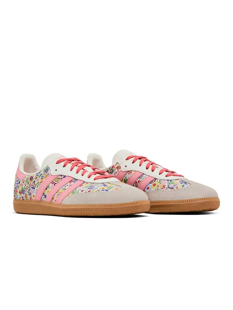 Кроссовки Liberty London x Samba OG J 'Floral Embroidery' — изображение 8 из 8, фиолетовый