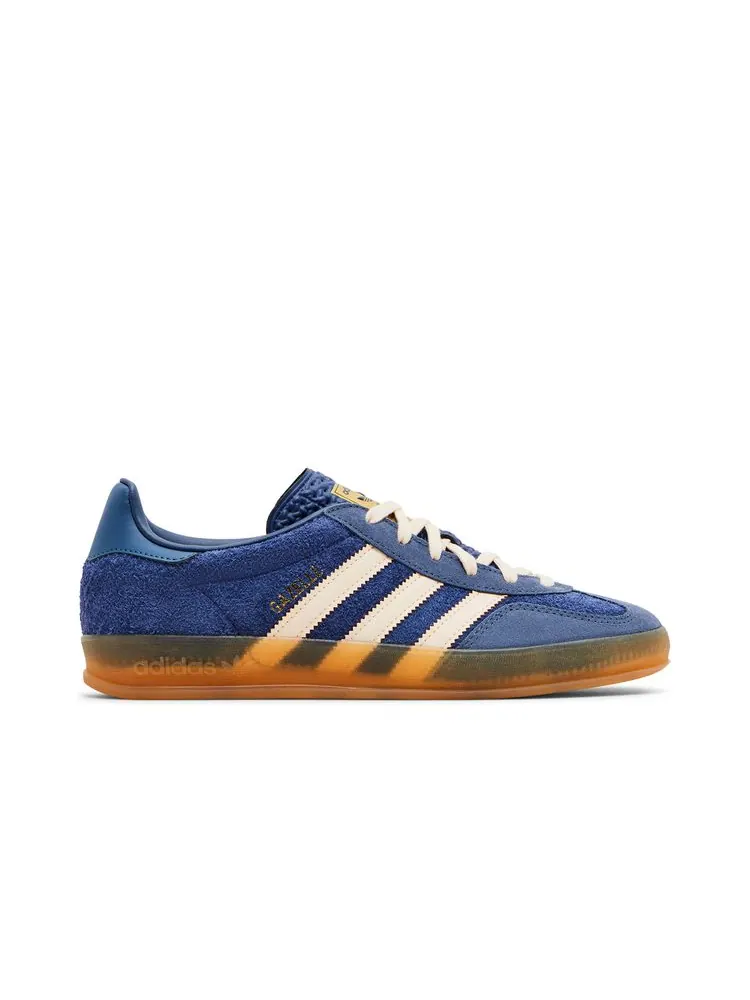 Кроссовки Gazelle Indoor 'Dark Blue Bliss Orange' — изображение 1 из 8, темный синий оранжевый