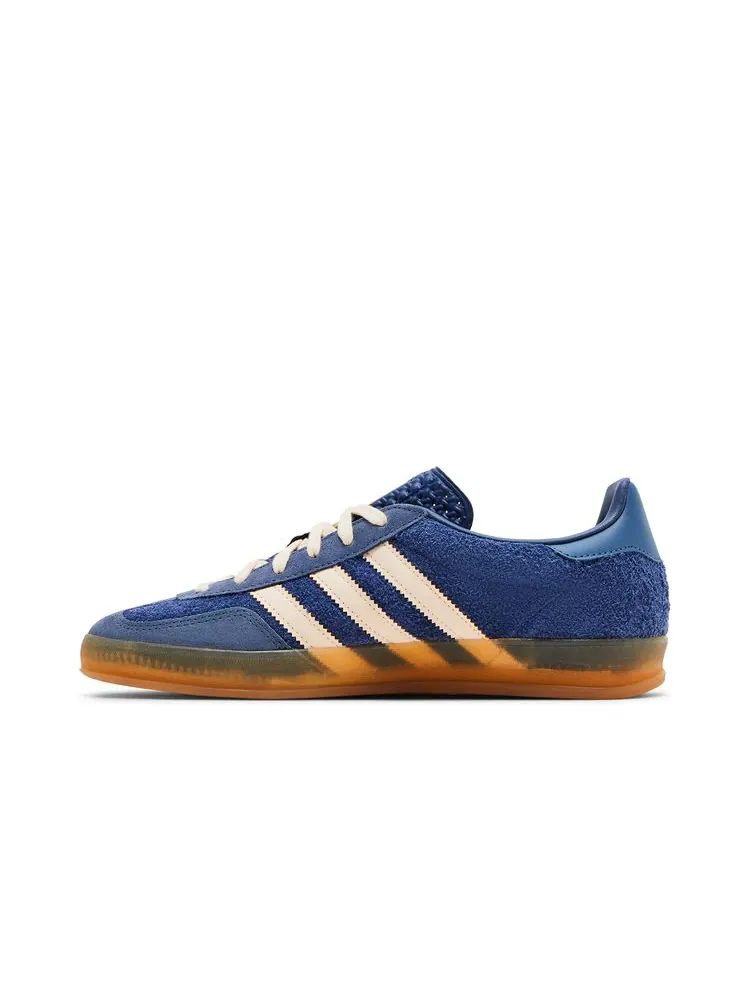 Кроссовки Gazelle Indoor 'Dark Blue Bliss Orange' — изображение 3 из 8, темный синий оранжевый