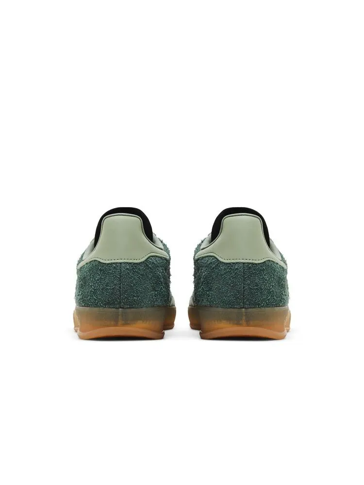 Кроссовки adidas Gazelle Indoor Mineral Green Silver Dawn — изображение 6 из 6, зеленый серебристый