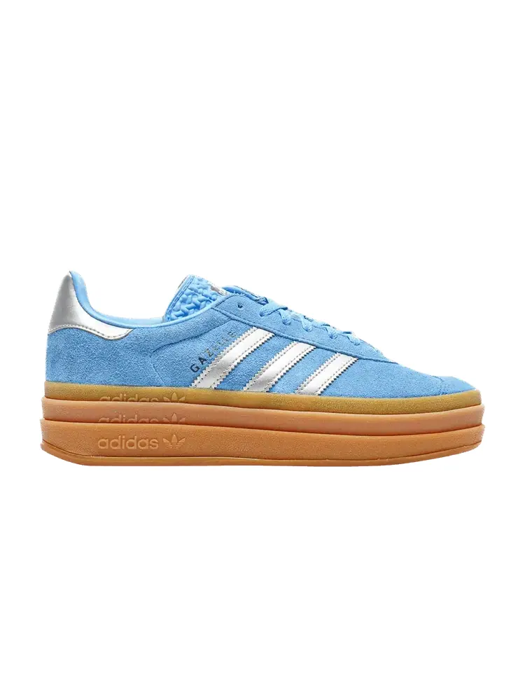 Кроссовки adidas Wmns Gazelle Bold 'Blue Burst Silver Metallic' — изображение 1 из 1