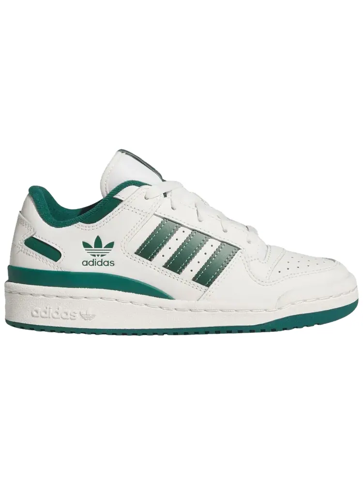 Кроссовки adidas Forum Low CL J 'White Collegiate Green' — изображение 1 из 1, белый зеленый