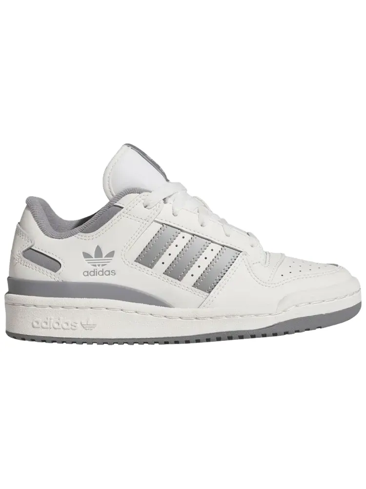 Кроссовки adidas Forum Low CL J 'White Grey' — изображение 1 из 1, белый серый