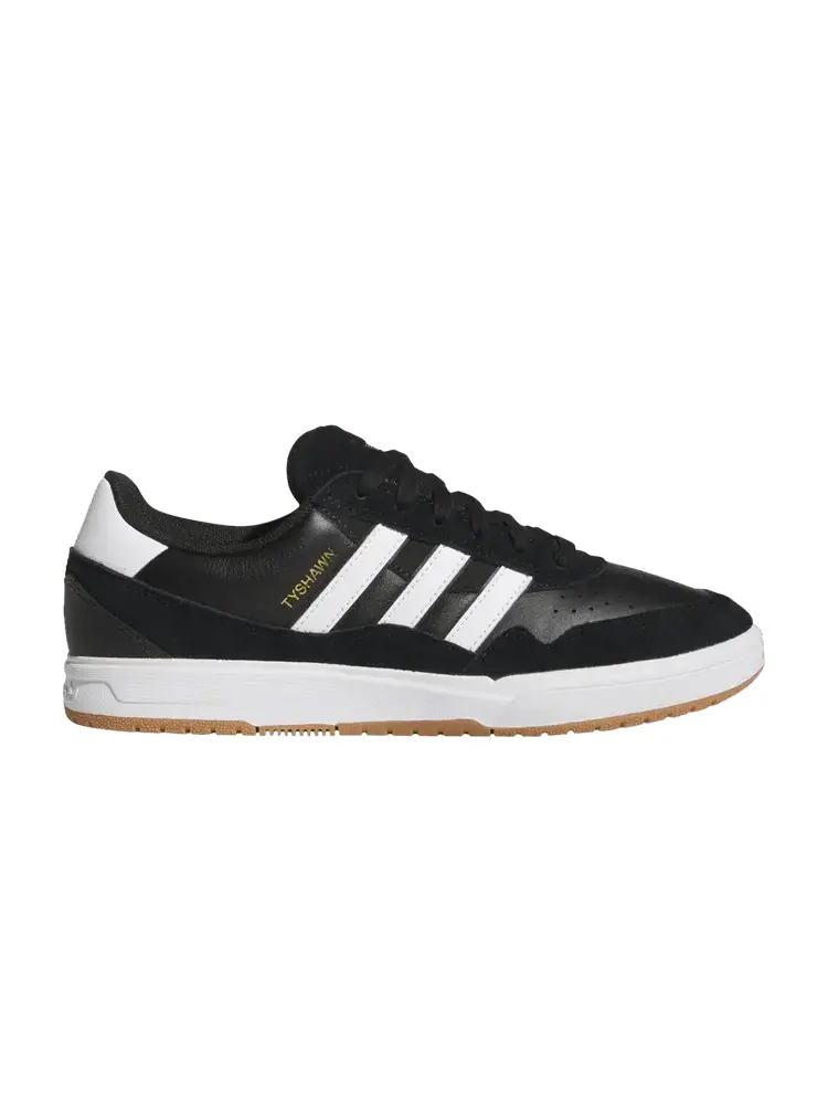 Кроссовки adidas Tyshawn 2 Black White Gum — изображение 1 из 1, черный белый