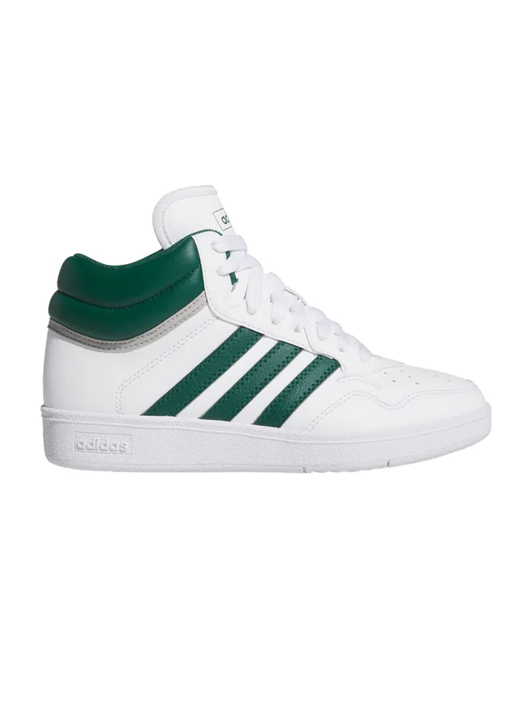 Кроссовки Hoops 4.0 Mid J 'White Collegiate Green' — изображение 1 из 1, белый зеленый