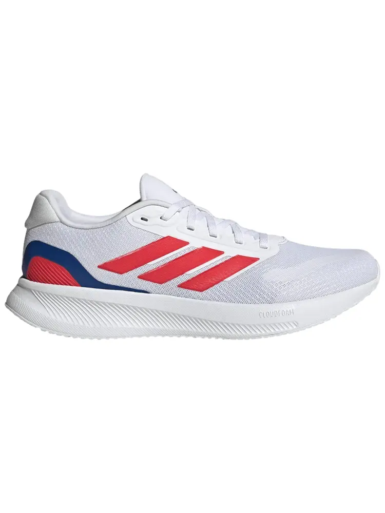 Кроссовки adidas Runfalcon 5 'White Semi Lucid Red' — изображение 1 из 1, белый