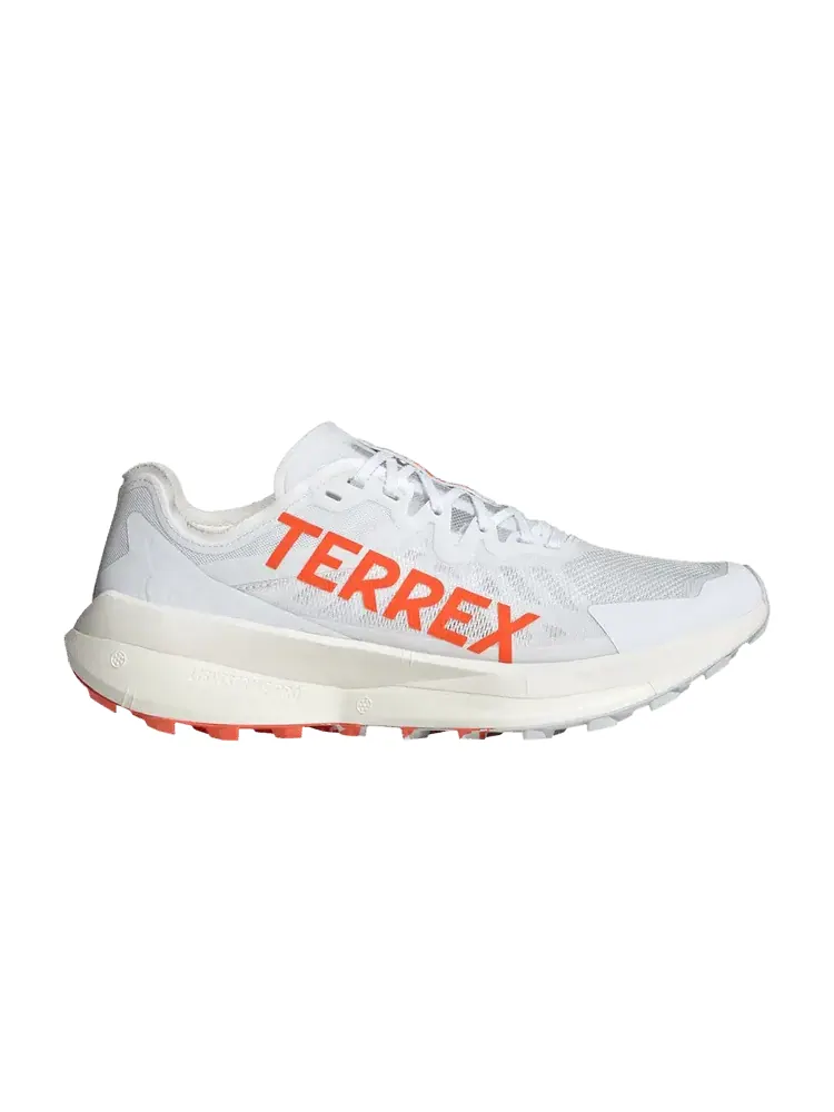 Кроссовки Terrex Agravic Speed 'White Impact Orange' — изображение 1 из 1, белый оранжевый