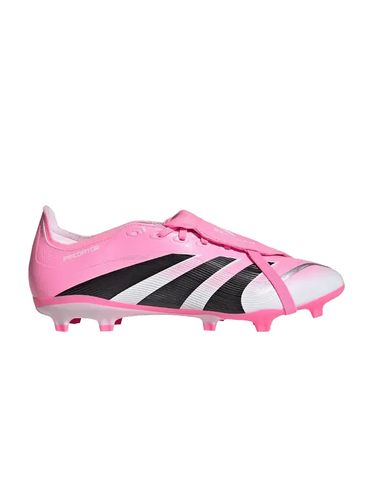 Кроссовки Adidas David Beckham x Predator League Foldover Tongue FG MG, Miami — изображение 1 из 1, розовый