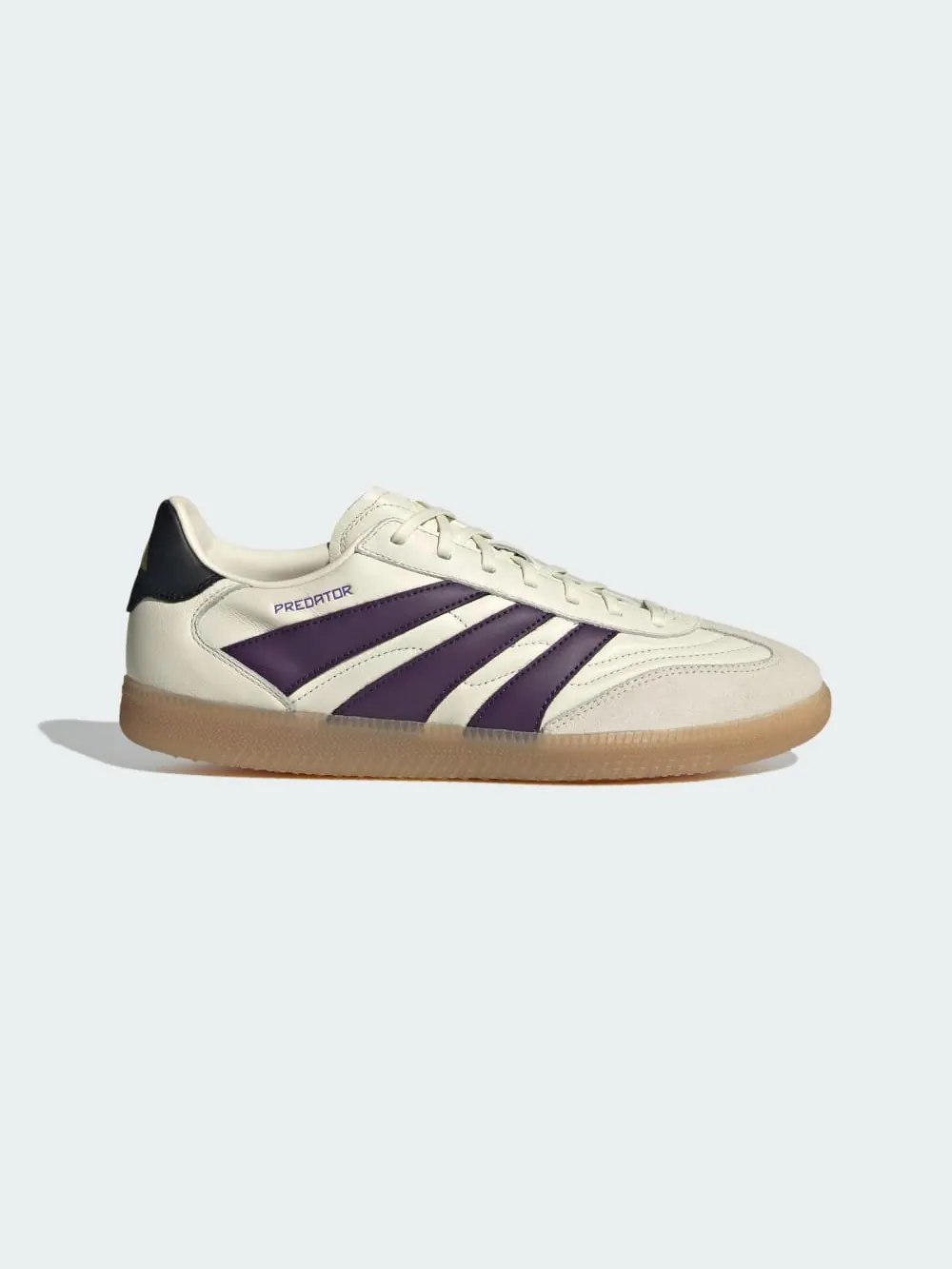 Кроссовки Adidas Predator Freestyle IN, Слоновая кость/сливовый — изображение 2 из 9