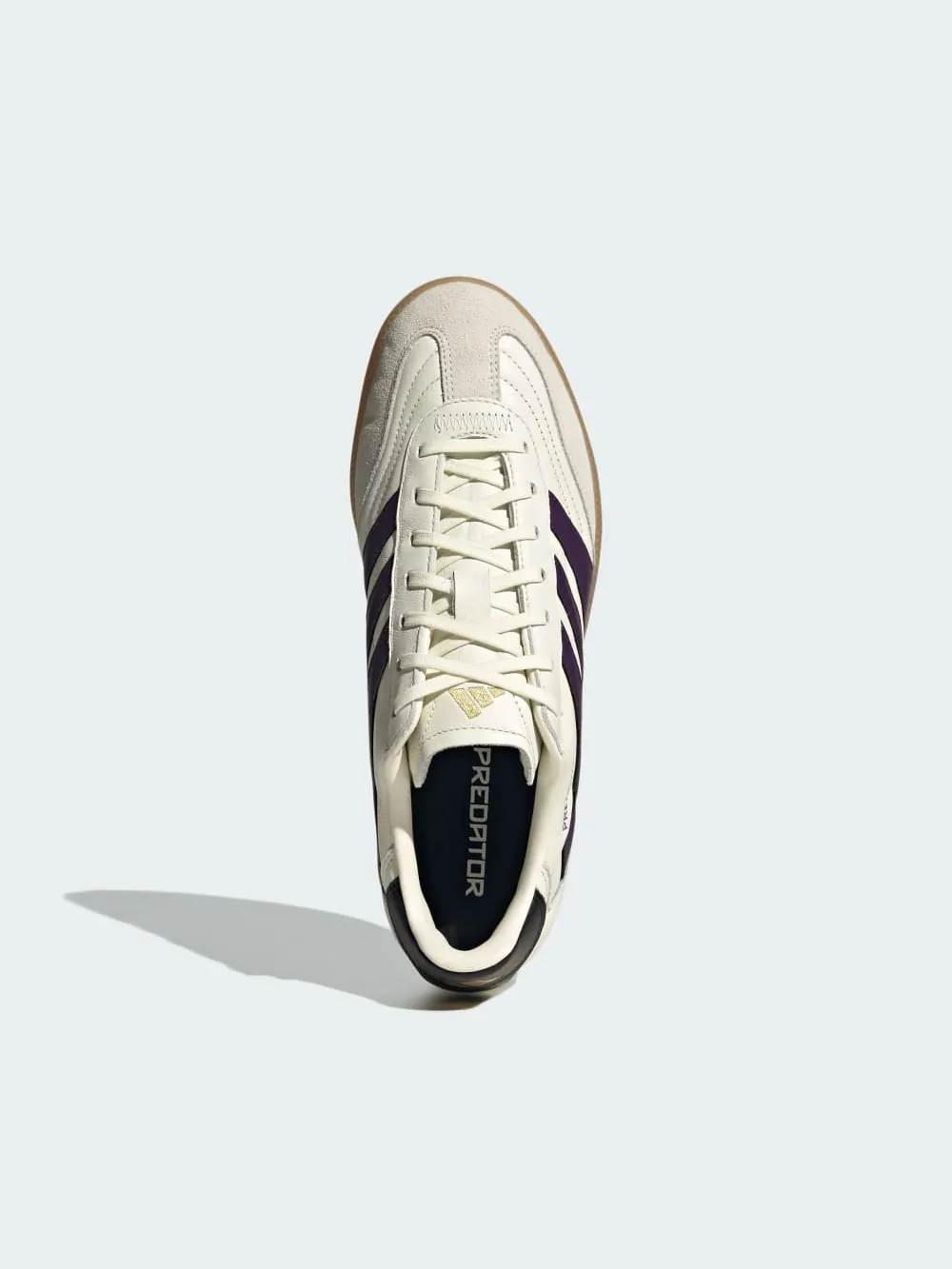 Кроссовки Adidas Predator Freestyle IN, Слоновая кость/сливовый — изображение 3 из 9