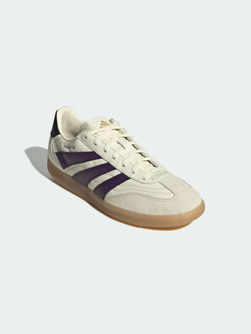 Кроссовки Adidas Predator Freestyle IN, Слоновая кость/сливовый — изображение 5 из 9