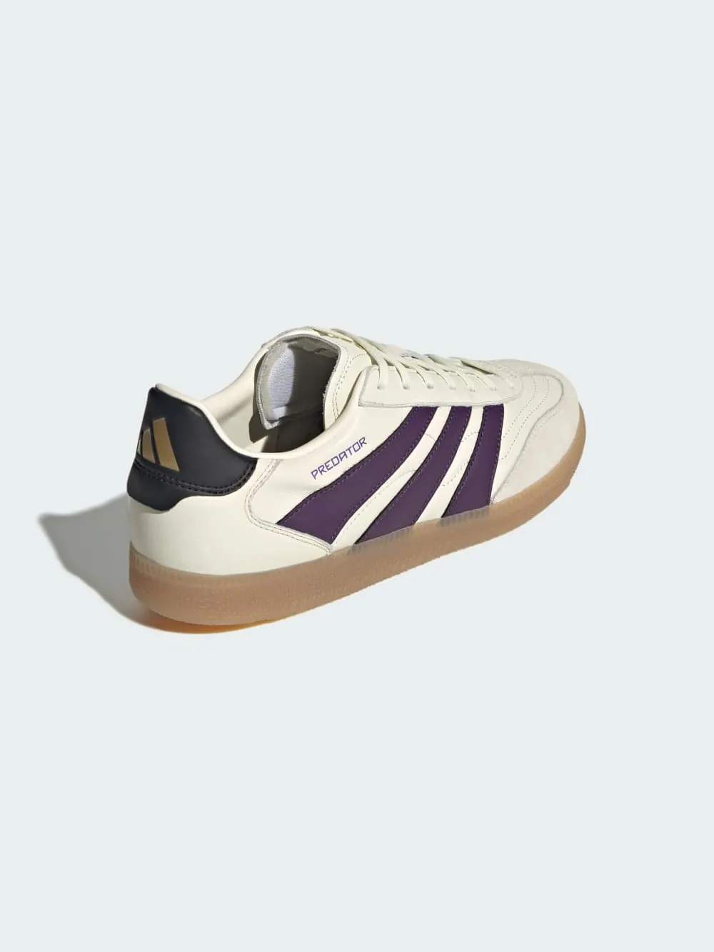 Кроссовки Adidas Predator Freestyle IN, Слоновая кость/сливовый — изображение 6 из 9