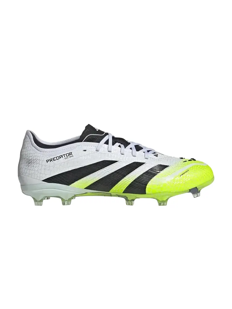 Adidas Predator 24 Pro FG 'Cloud White Core Black Lucid Lemon' — изображение 1 из 1, белый