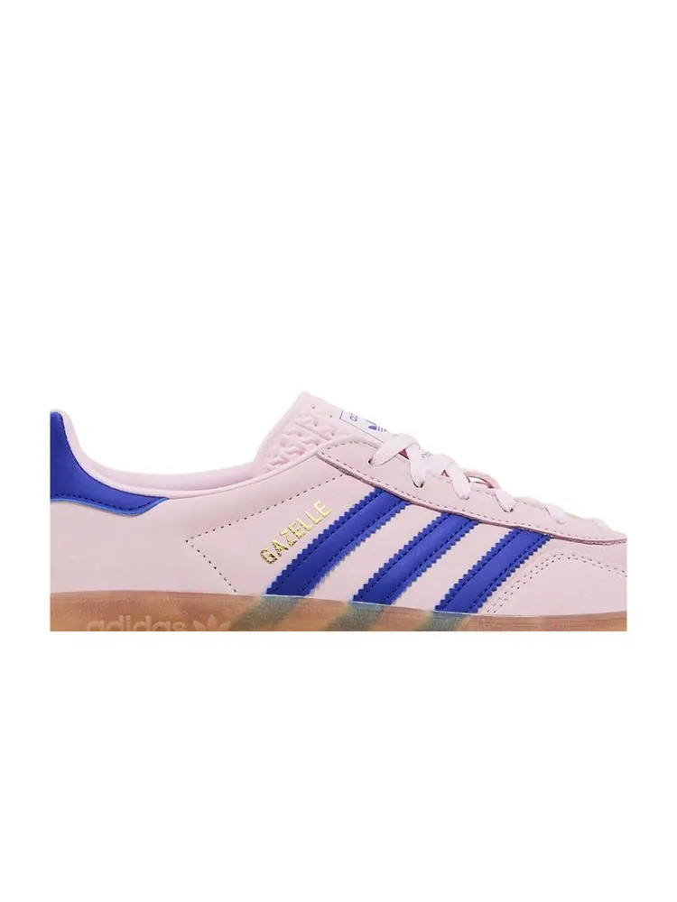 Кроссовки Wmns Gazelle Indoor 'Clear Pink Lucid Blue' — изображение 2 из 8, прозрачный розовый синий
