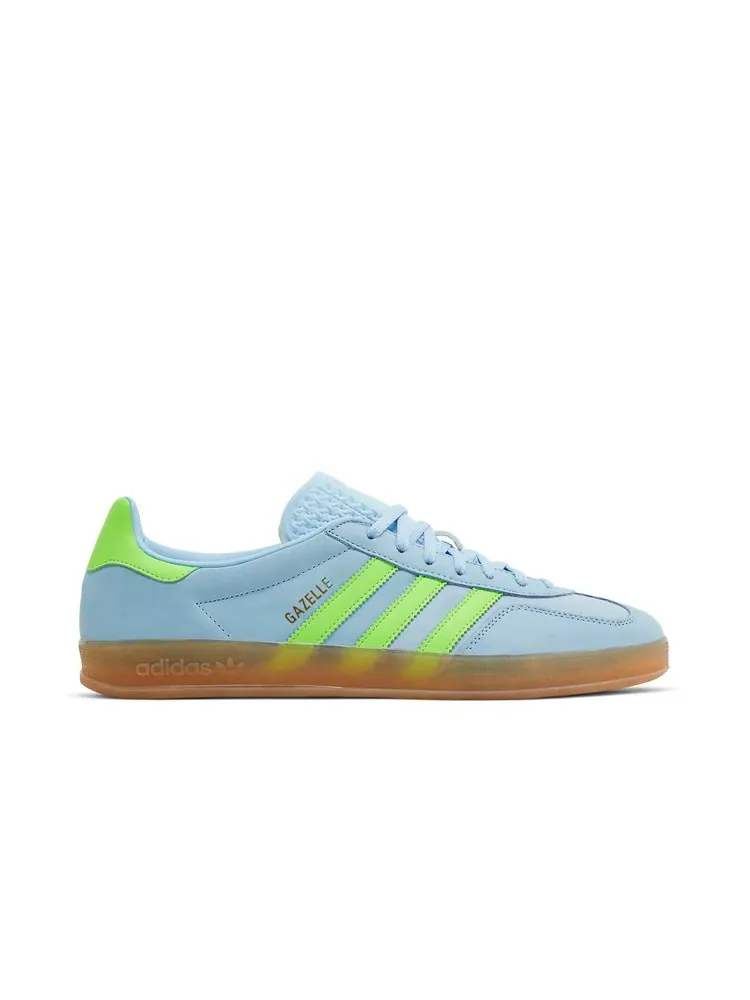 Кроссовки Wmns Gazelle Indoor 'Clear Sky Solar Green' — изображение 1 из 8, прозрачный зеленый