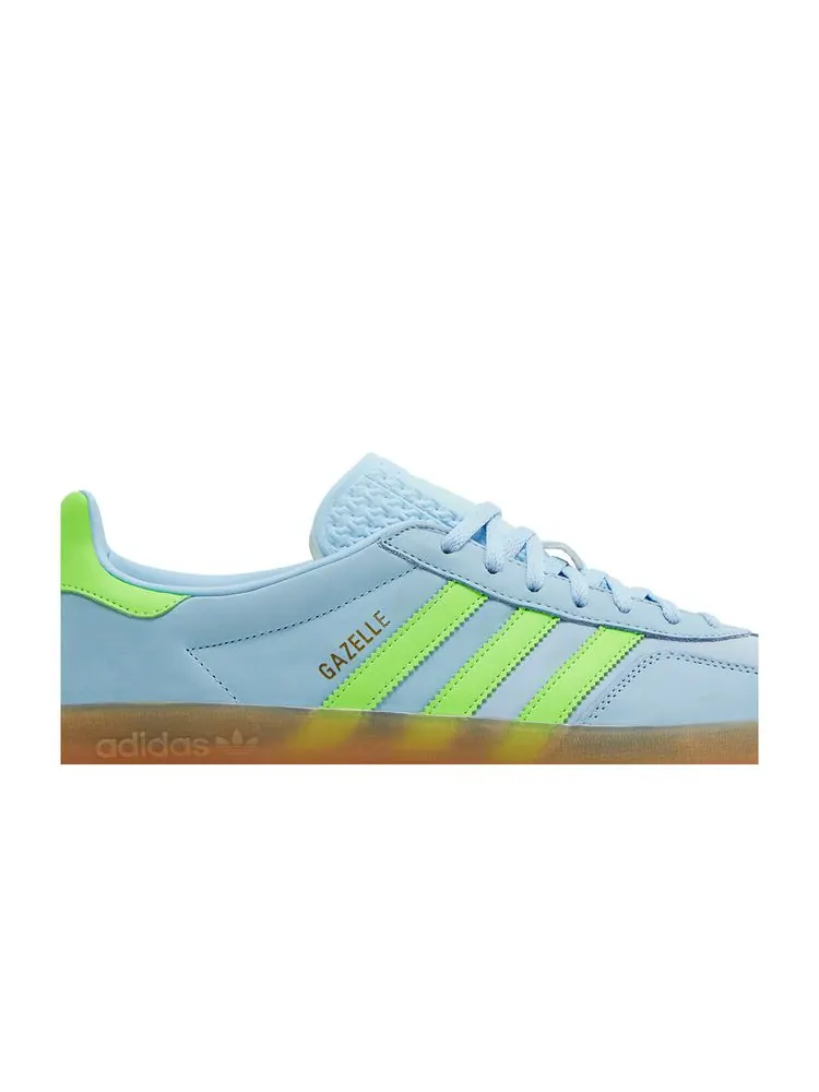 Кроссовки Wmns Gazelle Indoor 'Clear Sky Solar Green' — изображение 2 из 8, прозрачный зеленый