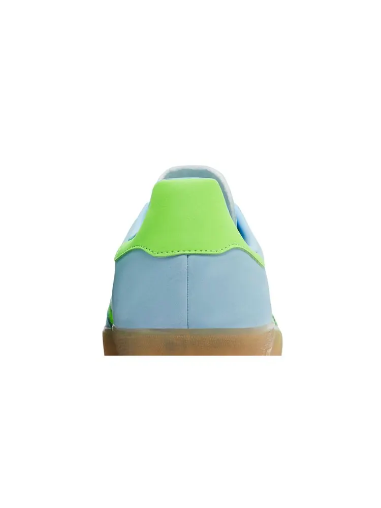 Кроссовки Wmns Gazelle Indoor 'Clear Sky Solar Green' — изображение 7 из 8, прозрачный зеленый