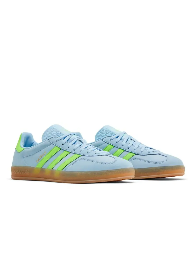 Кроссовки Wmns Gazelle Indoor 'Clear Sky Solar Green' — изображение 8 из 8, прозрачный зеленый