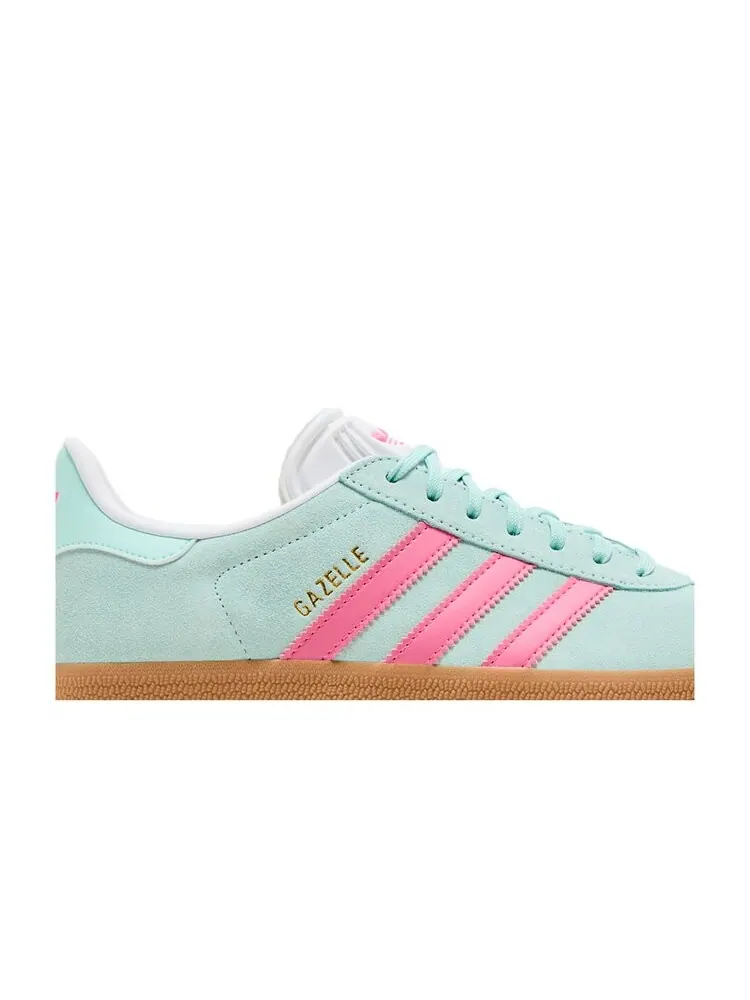 Женские кроссовки Adidas Gazelle — изображение 2 из 4, голубой розовый