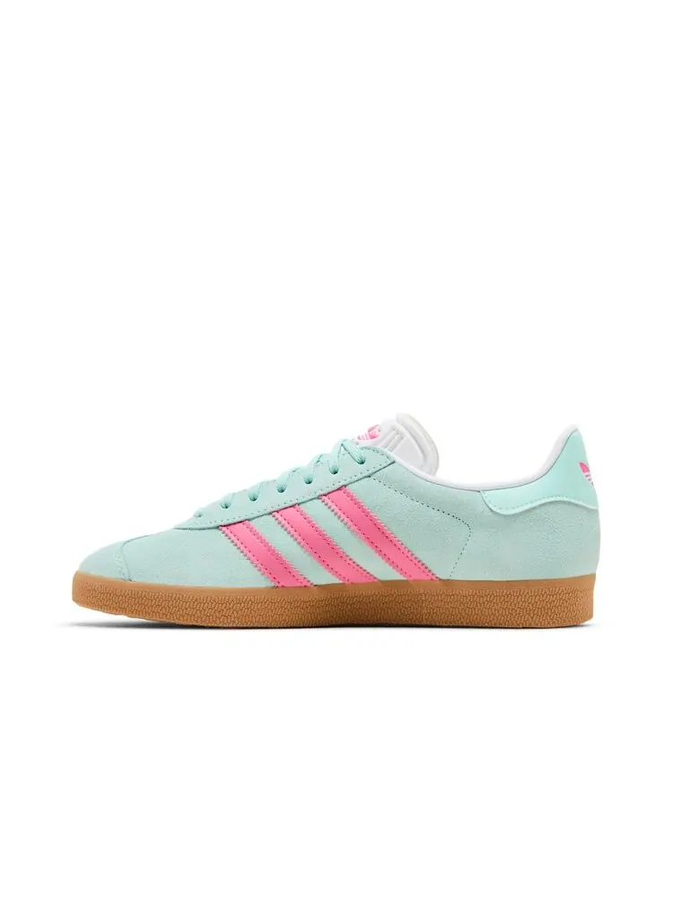 Женские кроссовки Adidas Gazelle — изображение 3 из 4, голубой розовый
