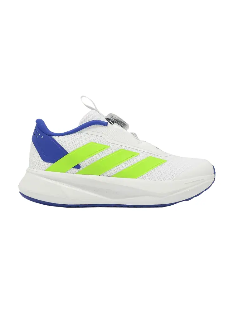 Кроссовки adidas Duramo SL 2.0 BOA K 'White Solar Slime Semi Lucid Blue' — изображение 1 из 1, белый//синий