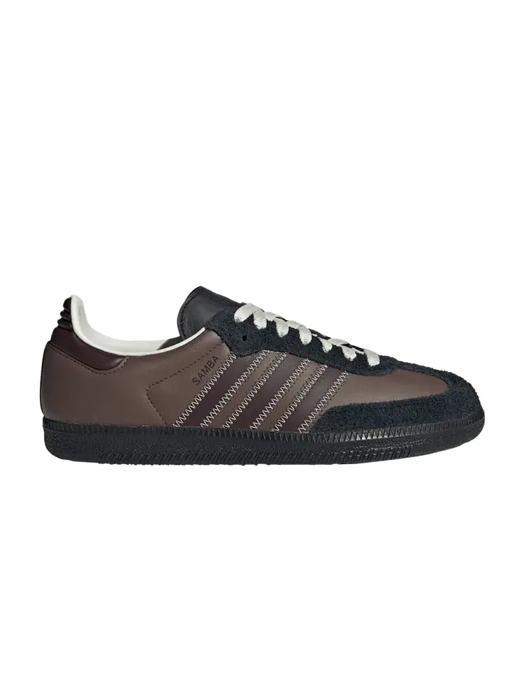 Кроссовки adidas Wmns Samba OG 'Earth Strata Shadow Brown' — изображение 1 из 1, коричневый/черный