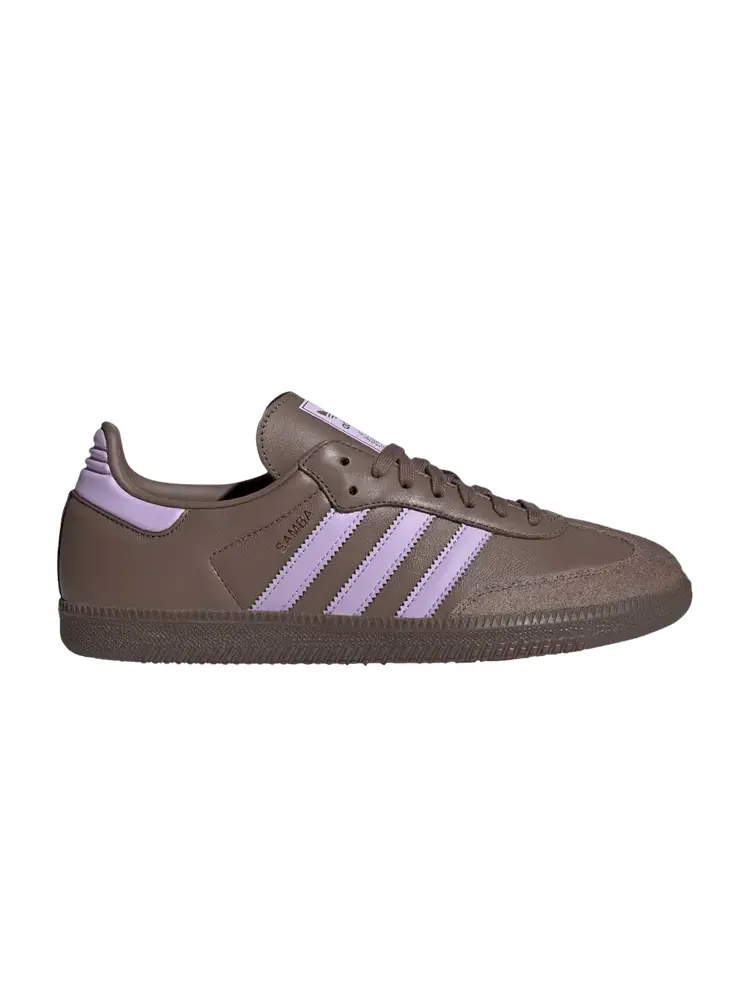 Кроссовки adidas Samba OG 'Earth Strata Purple Glow' — изображение 1 из 1, фиолетовый