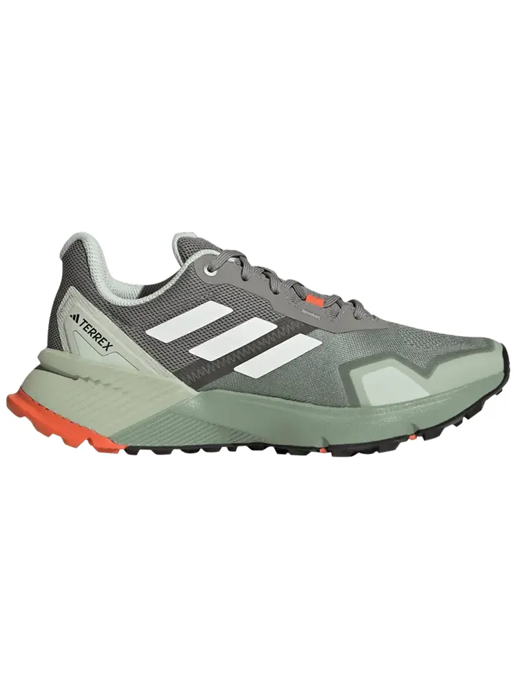 Кроссовки adidas Wmns Terrex Soulstride Trail 'Silver Green' — изображение 1 из 1, зеленый