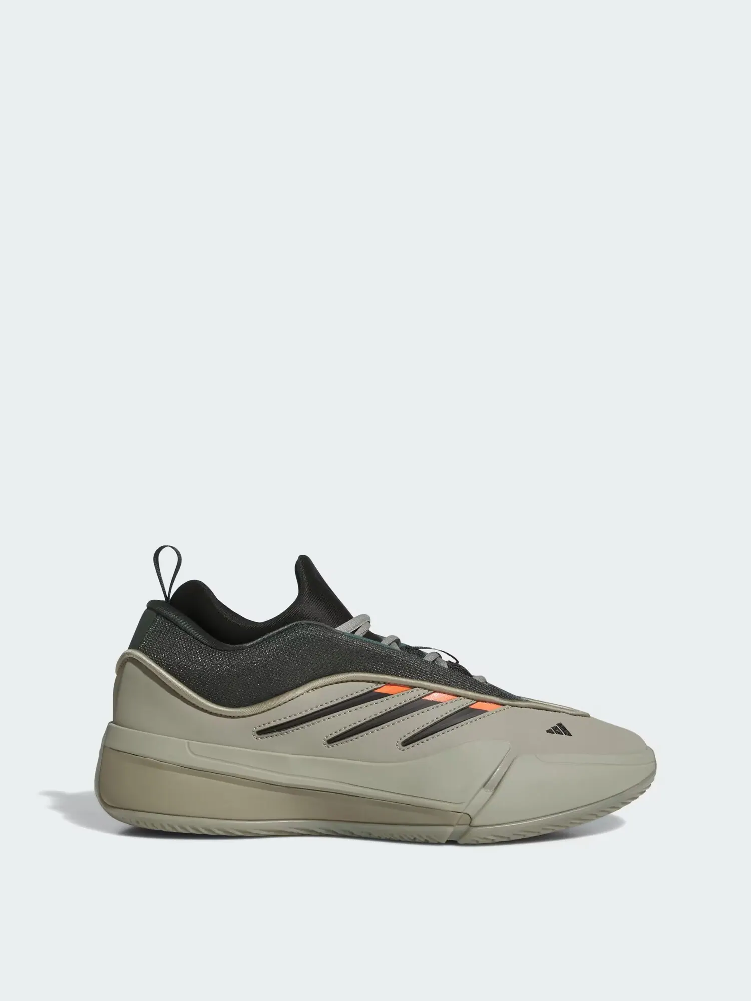 Баскетбольные кроссовки Adidas Dame 9 Low — изображение 1 из 9, серый/зеленый