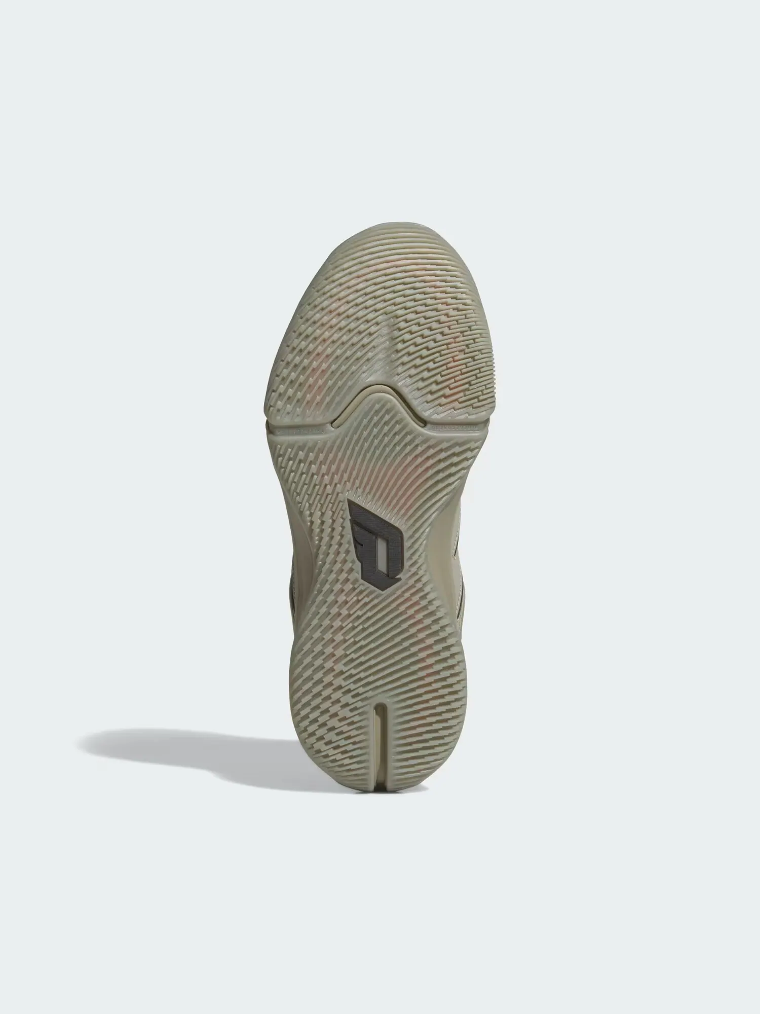 Баскетбольные кроссовки Adidas Dame 9 Low — изображение 3 из 9, серый/зеленый