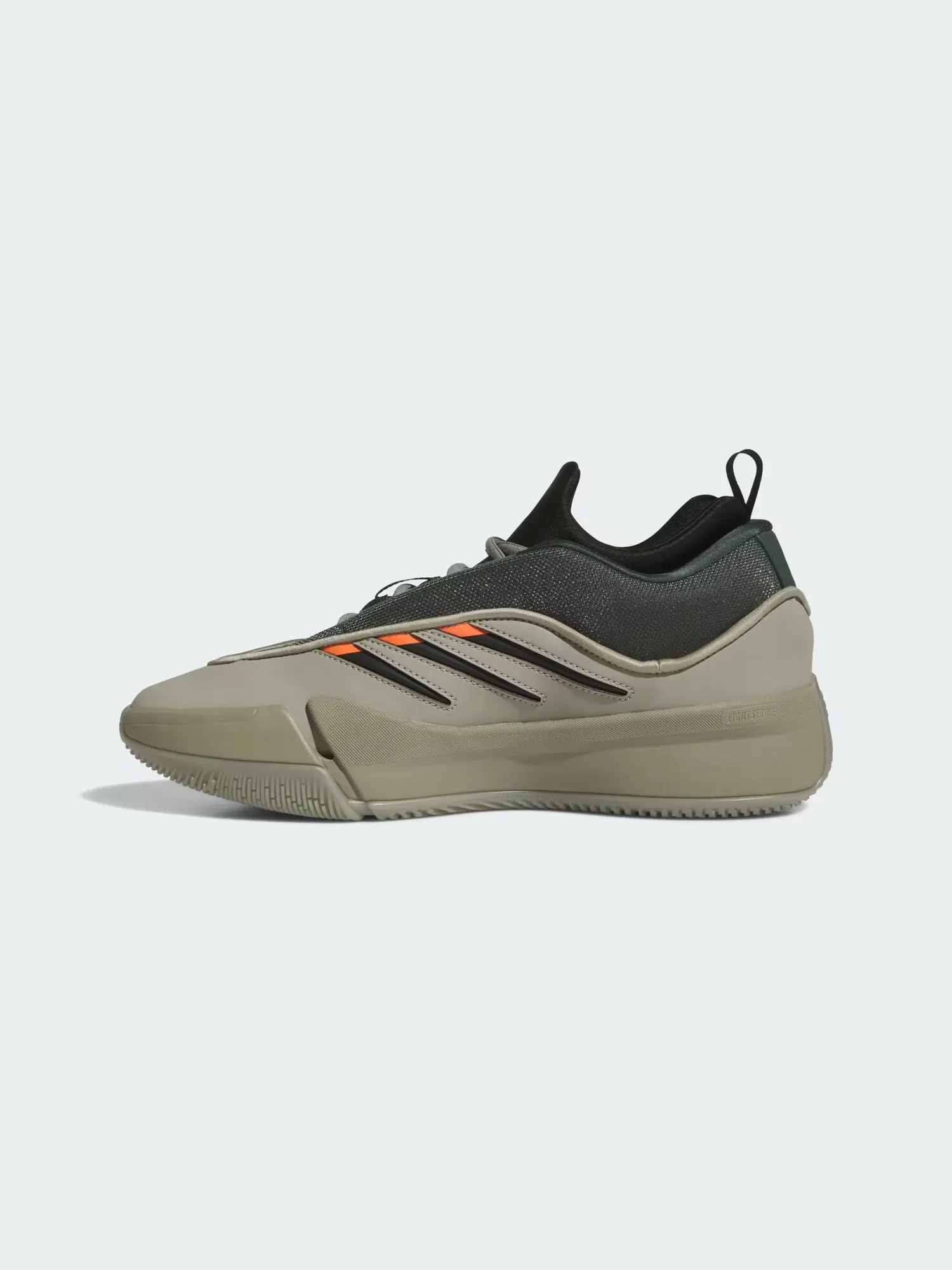 Баскетбольные кроссовки Adidas Dame 9 Low — изображение 6 из 9, серый/зеленый