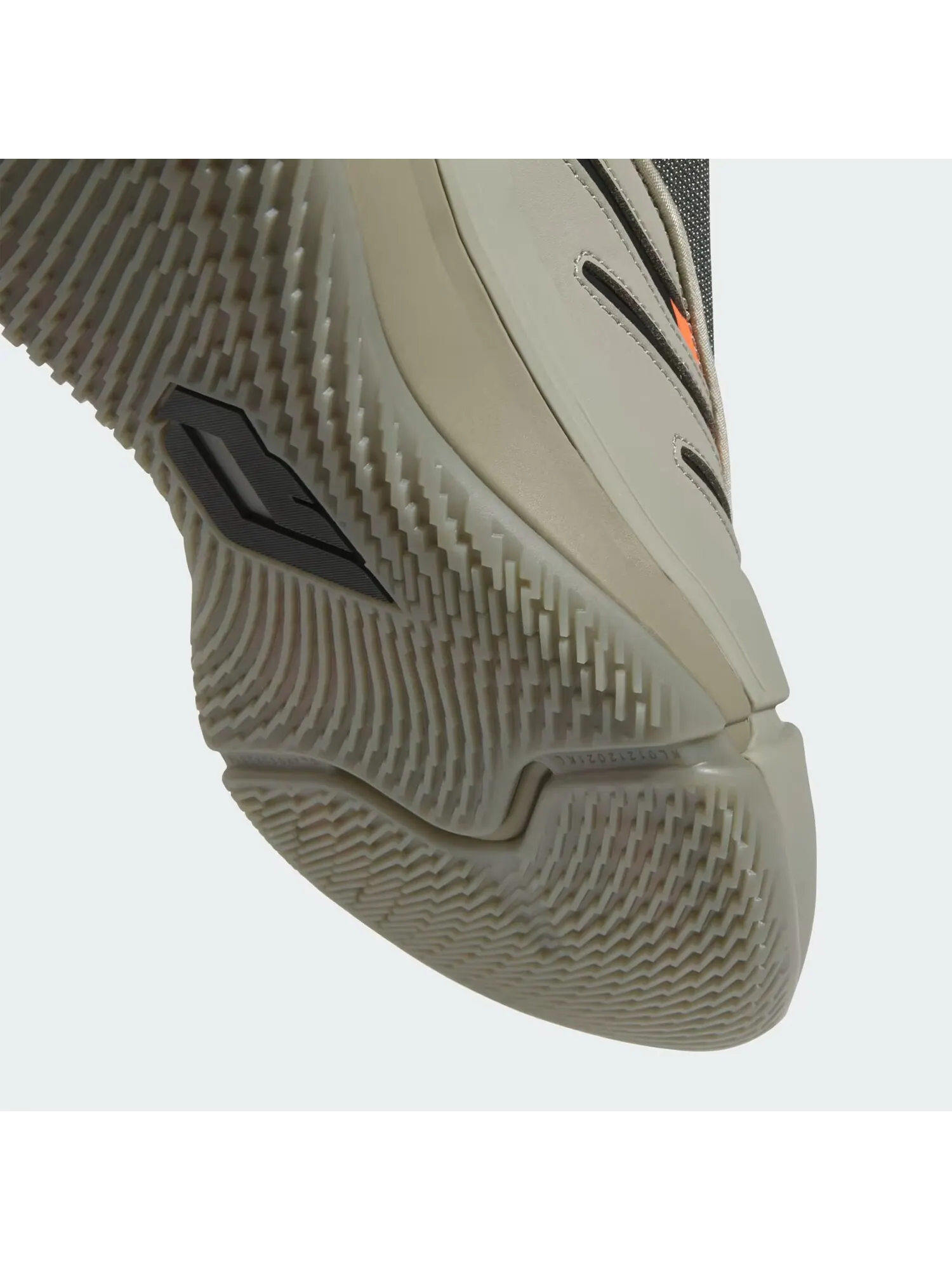 Баскетбольные кроссовки Adidas Dame 9 Low — изображение 8 из 9, серый/зеленый