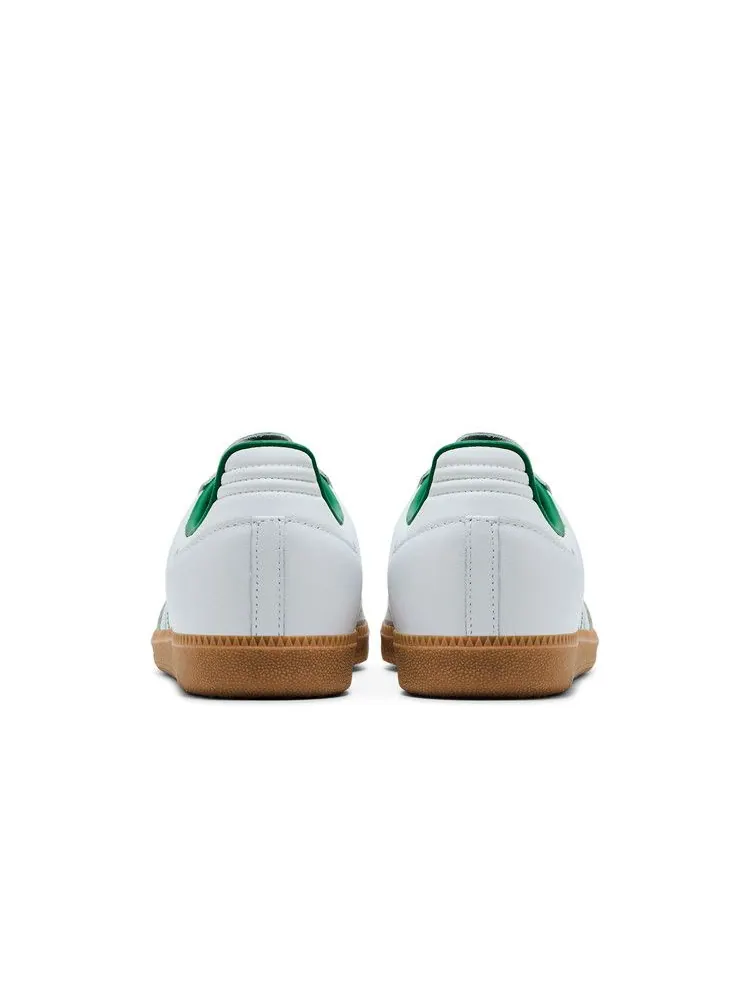 Кроссовки adidas Samba OG 'Cloud White Green' — изображение 7 из 9, белый/белый/зеленый