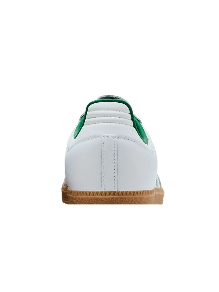 Кроссовки adidas Samba OG 'Cloud White Green' — изображение 8 из 9, белый/белый/зеленый